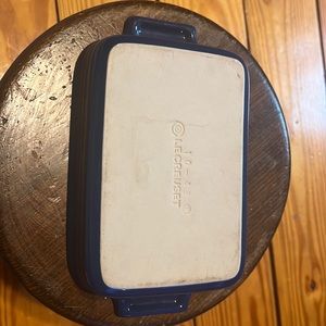 Le Creuset rectangle baking dish